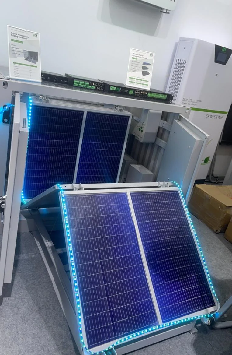 Solar PV container